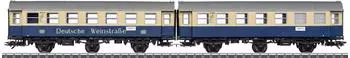 M&auml;rklin Wagen-Paar Deutsche Weinstra&szlig;e der DB H0 (43188)