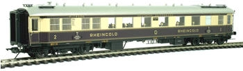 Lenz Wagen-Set Rheingold inkl. Gepäckwagen 0 Ep. II 5 Stk. (41290-01)