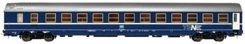 Rivarossi HR4302 H0 DB, Schlafwagen MU, TEN, mit Aluminiumdach