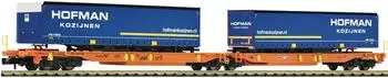 Fleischmann 6660118 N Doppeltaschen-Gelenkwagen T2000, Wascosa, Ep. VI 'Hofman'
