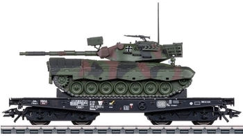 Märklin 48879 H0 Schwerlastwagen Rlmmps Leo 1A1, DB, Ep. IV