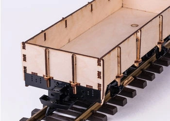 LGB 41035 Offener Hochbordwagen mit Holzaufbau 1:22,5 Spur G