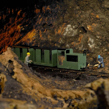 Busch Model Busch 12021 Grubenbahn Start-Set 1:87 Spur H0f