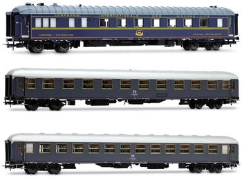 Rivarossi HR4360 FS 3-tlg Set Reisezugwagen Rapido 904-905 Spur H0