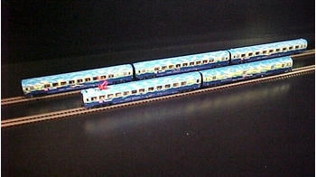 Trix Modellbahnen 15462 N 3er-Set Schnellzugwagen FlixTrain der Trainpool, MHI