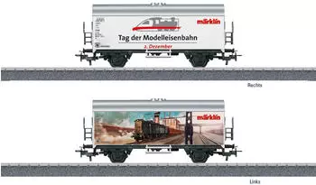 Märklin 44226 H0 Kühlwagen als Privatwagen zum Internationalen Tag der Modelleisenbahn am 2. Dezember Ep. VI