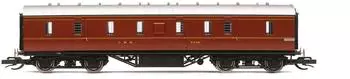 Hornby TT4010 TT Gepäckwagen mit Bremsabteil 50’ Passenger Brake 31236, LMS, Ep. II