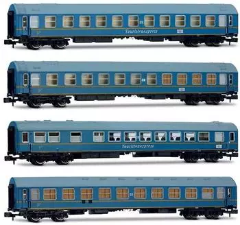 Arnold HN4481 N 4er Set Personenwagen 'Tourex', DR, Ep. III