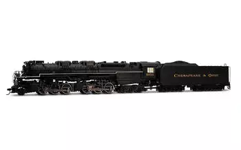 Rivarossi HR2952S Cheseapeake & Ohio, Gelenkdampflokomotive 2-6-6-6 „Allegheny“, Nr. 1653, mit DCC-Sounddecoder