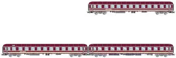 Rivarossi HR4417 Euro-Express 3-tlg Set Liegewagen Ep. V-VI Spur H0