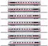 Märklin 42930 H0 ICE-Schnellzugwagen-Set 7-teilig DB AG Ep. VI