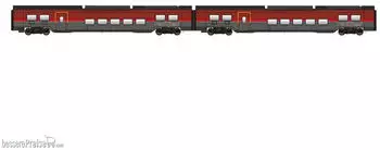 Jägerndorfer JC72220 H0 2er Set Railjet Wagen DANI ÖBB Ep. VI