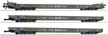 Roco 6600092 H0 3-tlg. Set: Rollende Autobahn HUPAC Ep. V-VI