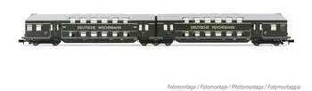 Arnold HN4470 N 2-teiliger Doppelstockwagen der Bauart DB7 „DEUTSCHE REICHSBAHN“, DR, Ep. III