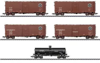M&auml;rklin 45667 US-G&uuml;terwagen-Set (Southern Pacific) 1:87 Spur H0