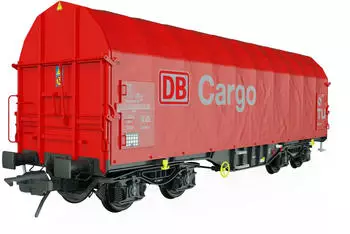 Lenz 42261-01 SPUR 0 Schiebeplanenwagen Shimmns-tu 718 DB Cargo Ep. VI