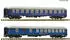 Fleischmann 6260083 N 2-tlg. Set 2: Schnellzugwagen Suisse Train Bleu Ep. VI