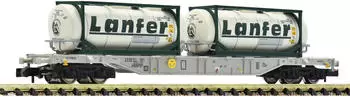 Fleischmann 6660088 N Containertragwagen Sgnss Privat Ep. VI