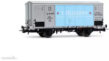 Rivarossi HR6712 H0 2-achs. Kühlwagen Hgb „San Pellegrino“ FS Ep. III