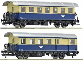 Roco 6200081 H0 2-tlg. Set: Spantenwagen ÖBB Ep. III