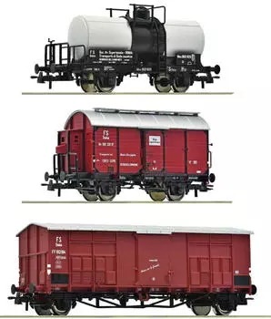 Roco 6600229 H0 3-tlg. Set: Nebenbahngüterzug, FS, Ep. III