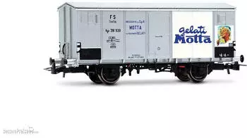 Rivarossi HR6711 H0 2-achs. K&uuml;hlwagen Hgb &bdquo;Gelati Motta&ldquo; FS Ep. III
