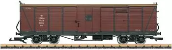 LGB L43604G Gedeckter Güterwagen der Königlich Sächsischen Staatseisenbahn (K.Säch.Sts.E.B)