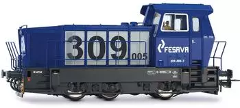 Electrotren FESAVA Diesellokomotive 309 blau/grau, Ep. VI (HE2028)