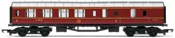 Hornby RailRoad LMS Brems-Personenwagen 3. Klasse, Epoche 3, schwarz, 00 (R4389)
