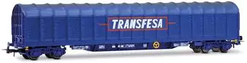 Electrotren Schiebeplanenwagen Transfesa 4-achsig Ep. IV SNCF/RENFE (HE6086)
