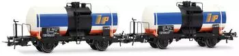 Rivarossi 2-Achs-Kesselwagen "IP" Big Tank, 2er-Pack, FS (HR6709)