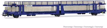 Jouef HJ6327 Transfesa 3-axle car transporter blue livery Spur H0