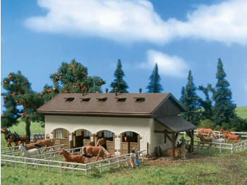 Vollmer Pferdekoppel mit Pferden (7719)