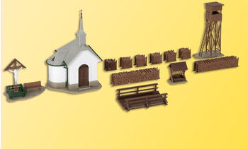 Kibri Kapelle Hirschbichl mit Zubehör (39780)