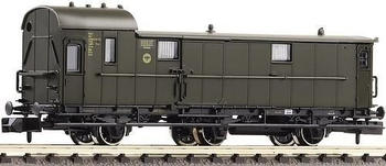 Fleischmann Gepäckwagen mit Bremserhaus Pw 3 i pr 11 DRG (806804)