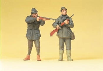 Preiser Jäger stehend mit Gewehr (45135)