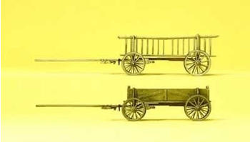 Preiser Leiter- und Kastenwagen (30413)