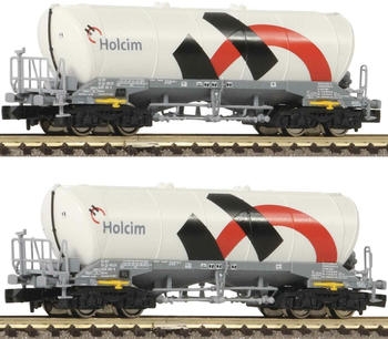 Fleischmann 2-tlg. Set Silowagen Bauart Uacns 932, Holcim/Wascosa (848901)