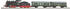 Piko Start-Set mit Bettung Personenzug Dampflok mit Tender (57112)