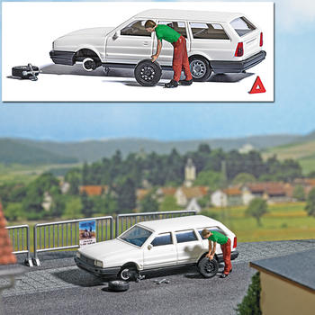 Busch Action Set: Reifenpanne (7827)
