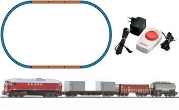 Piko Start-Set mit Bettung BR 130 CSD + 3 G&uuml;terwagen (97935)