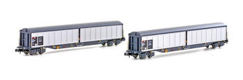 Hobbytrain 2er Set Güterwagen Habils, SBB, Ep. V (H23450)