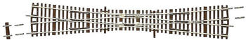 Roco H0 - Line 2,1 mm einfache Kreuzungsweiche EKW 10o (42493)