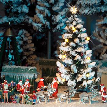 Busch Beleuchteter Weihnachtsbaum weiß (5411)
