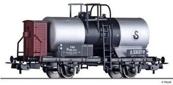 Tillig Kesselwagen mit Bremserhaus „J. Schicht Usti“, CSD, Ep. II (76766)