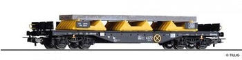 Tillig Flachwagen Sgmmns 4505 D-ORME, On Rail, Ep. VI (76782)