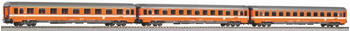 Piko 3er Set Schnellzugwagen Eurofima 1x 1. Klasse + 2x 2. Klasse FS IV (58224)