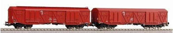 Piko 2er Set Großraumgüterwagen 401Ka Gags-t + 401Ka Gas, PKP, Ep. V (58232)