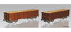 Piko H0 58235 H0 2er-Set Offener Güterwagen Eaos mit Holzladung DB-AG Mit Holzladung