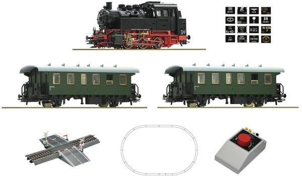 Roco Analog Start Set Dampflokomotive BR 80 (51161)